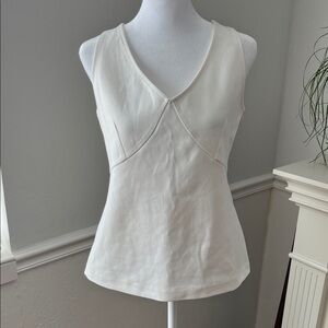 NWT Everlane Off-White Sleeveless Top